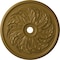 Ekena Millwork Sellek Ceiling Medallion (Fits Canopies up to 9"), Hand-Painted Gold, 42 1/8"OD x 1 7/8"P CM42SKGLS - alternate 1